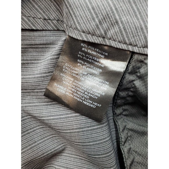 Lot Of 2 Hang Ten Board Shorts Men 40 Tan Dark Gray Polyester Pockets Drawstring - Picture 11 of 16